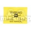 2111168 STICKER-WARNING