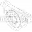 B-10017-00 CENTRE BEARING