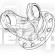 2687552700000 FLANGE YOKE A=180mm M=115mm