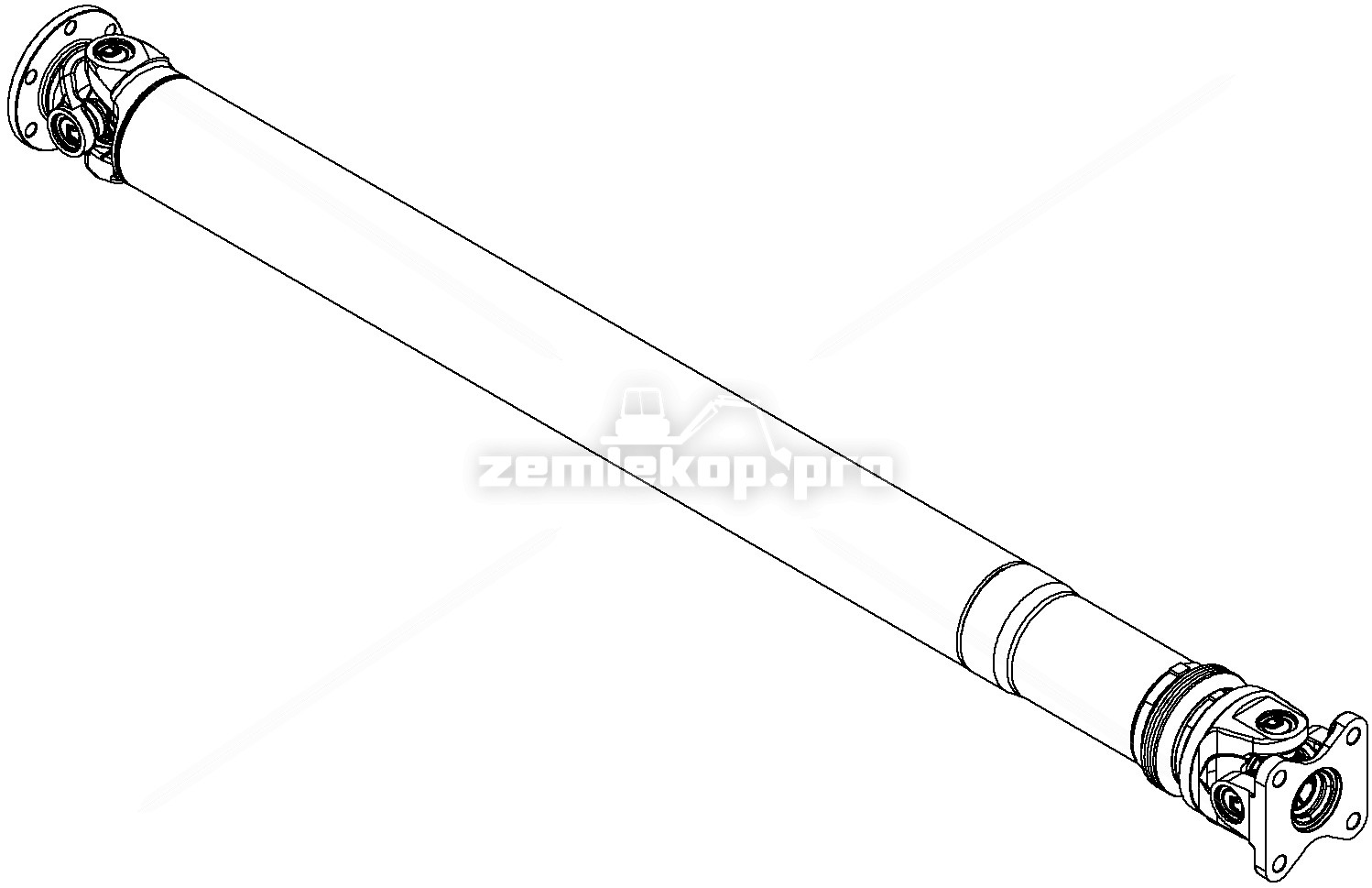 10001766 DRIVESHAFT (ALUMINUM)