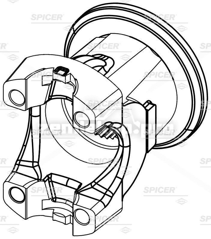 10049138 DRIVE SHAFT END YOKE