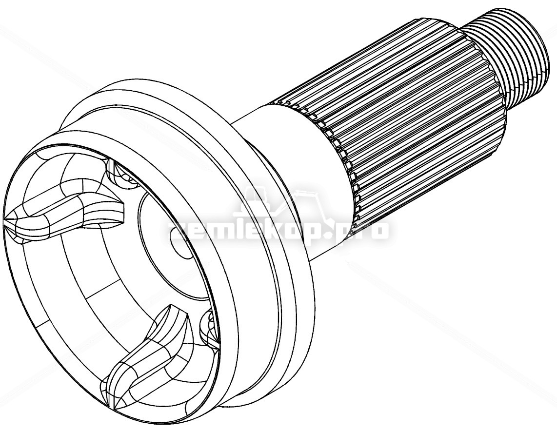 140-53-11 MIDSHIP TUBE SHAFT