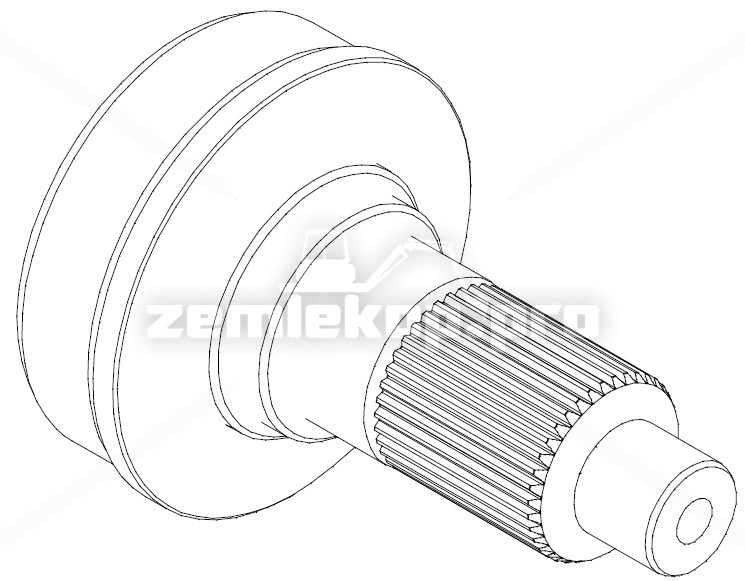 140-53-61 Midship Shaft