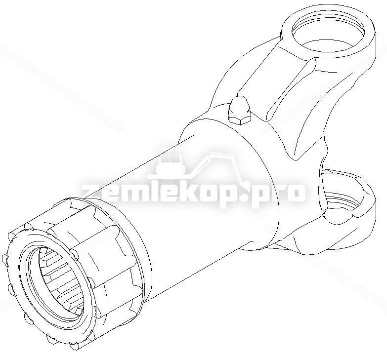 2-3-128KX2 SLIP YOKE ASSY