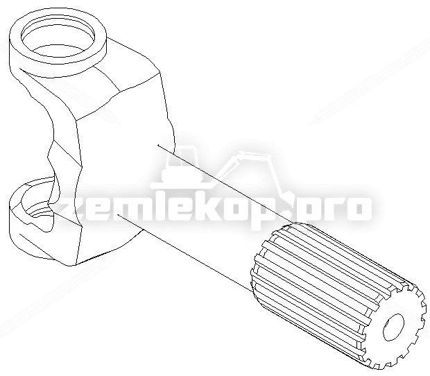 2-82-1921 Yoke shaft