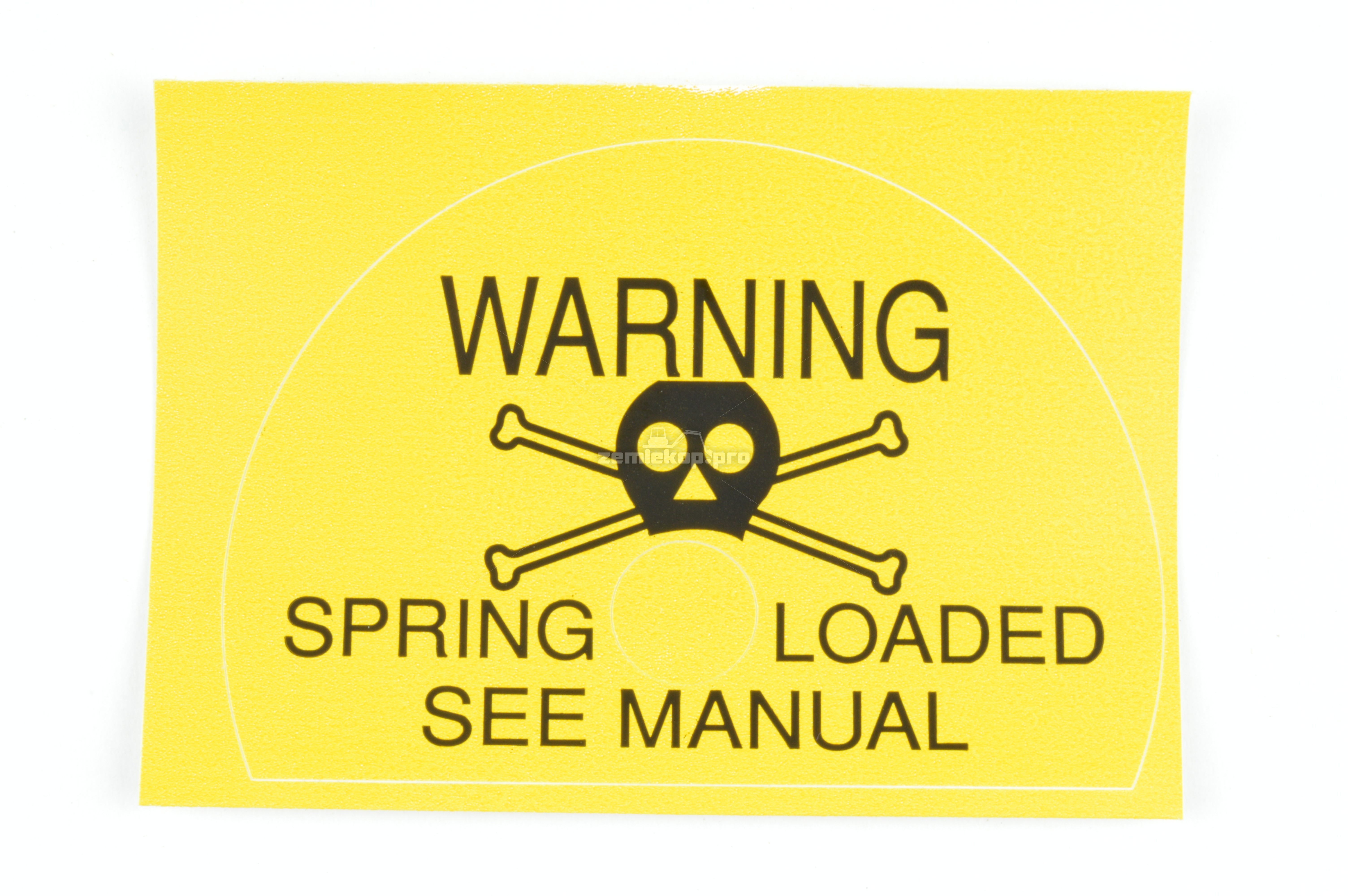 2111168 STICKER-WARNING