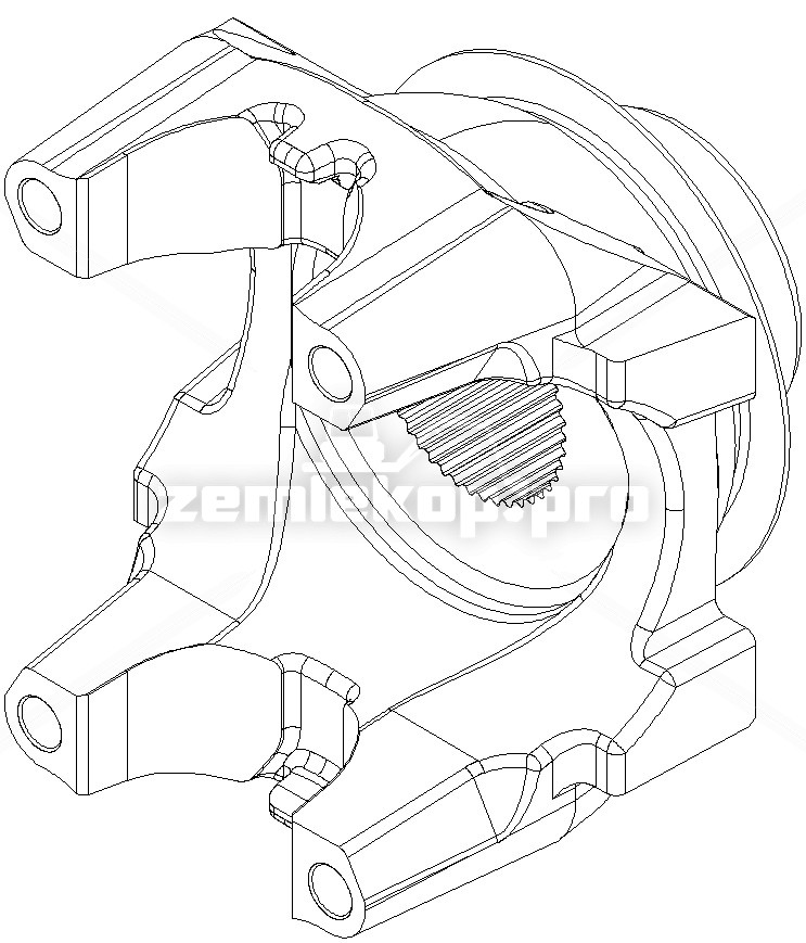 250-4-81-1X END YOKE ASSY