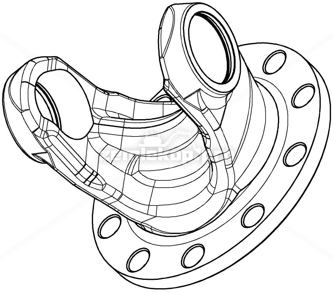 2687402800000 FLANGE YOKE