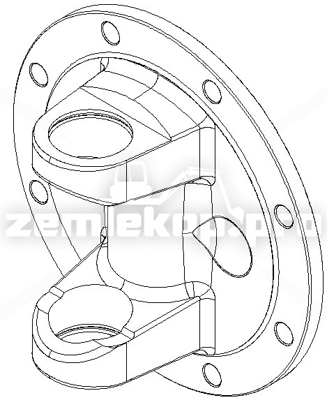 3-2-909 FLANGE YOKE