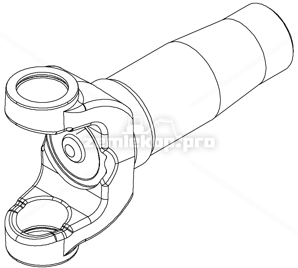 3-3-6571X 1410 SLIP YOKE ASSY