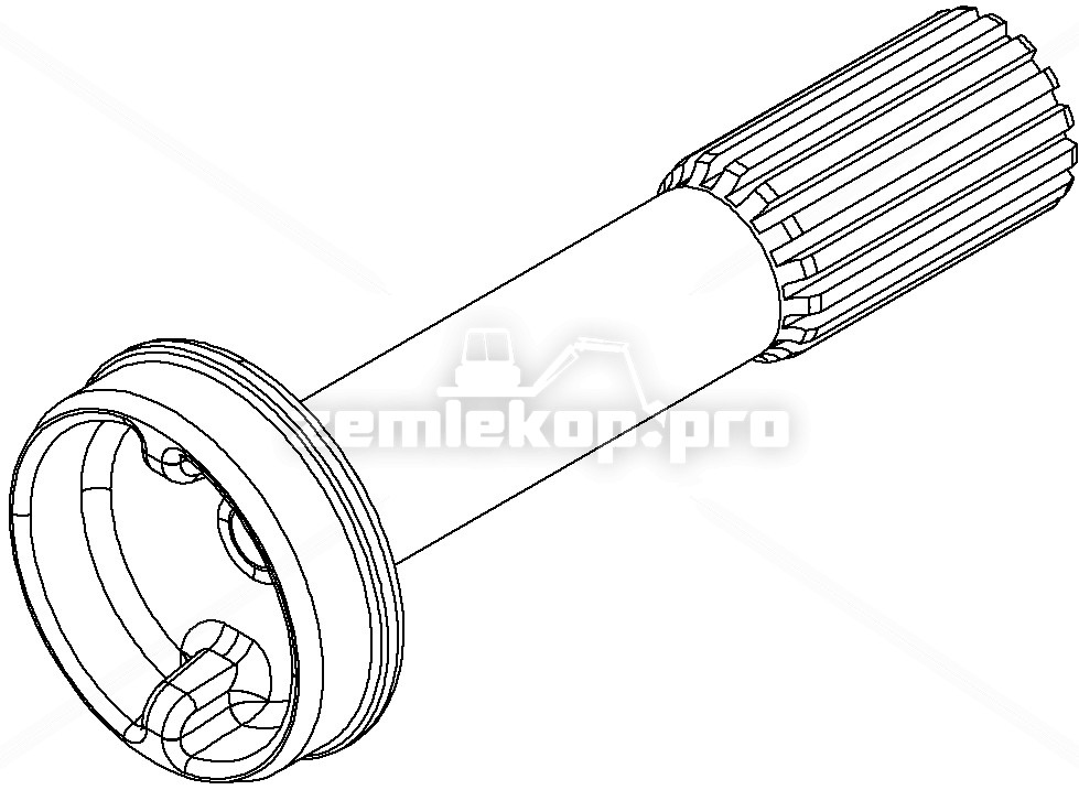 3-40-1611 TUBE SHAFT