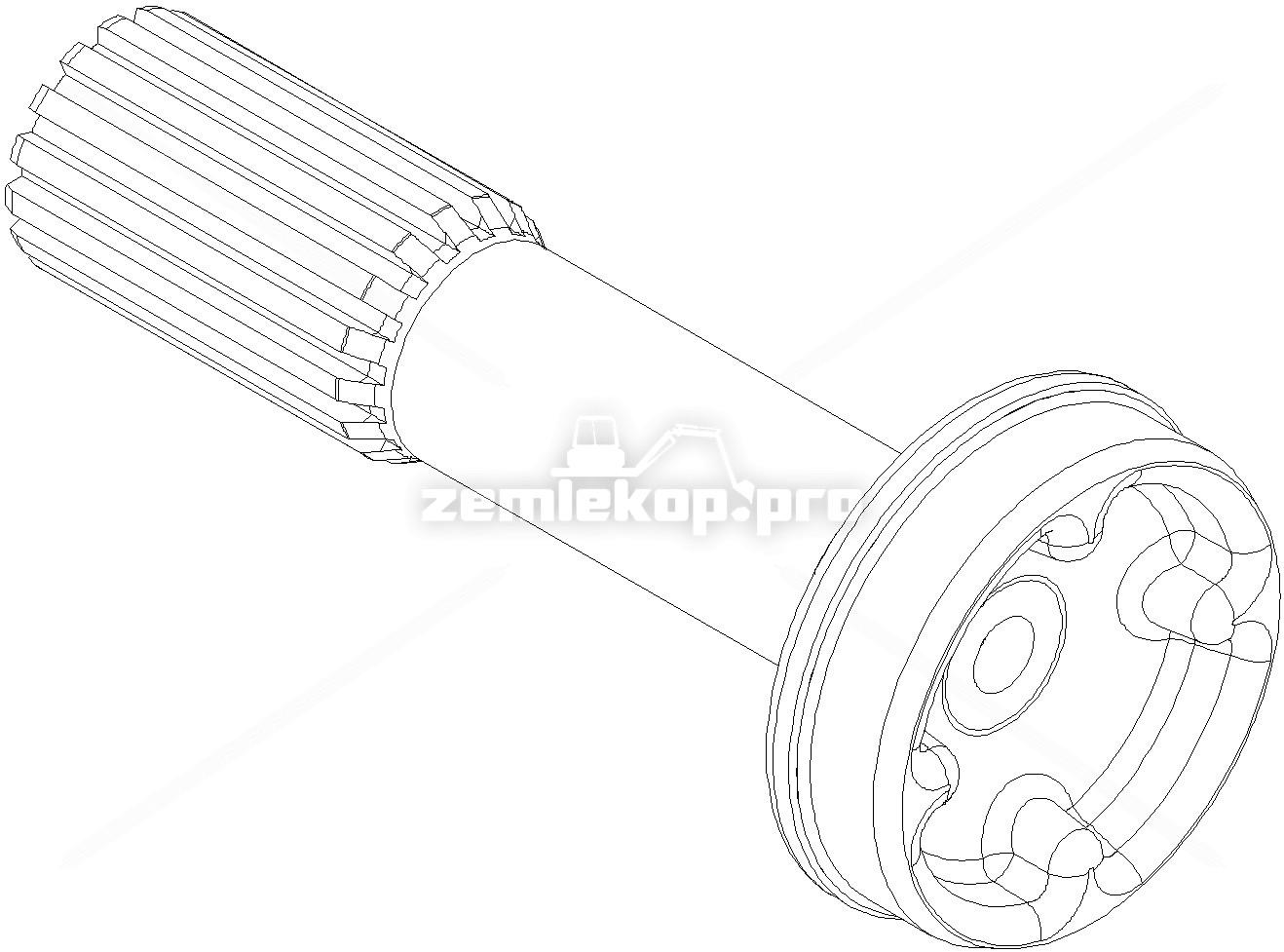 3-40-1901 TUBE SHAFT