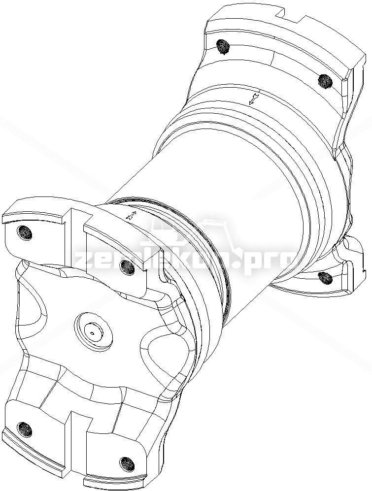 3698500001 INTERMEDIATE SHAFT