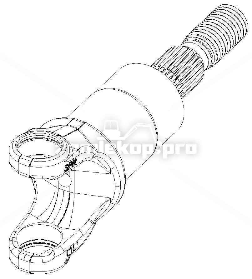 3720002562 YOKE SHAFT