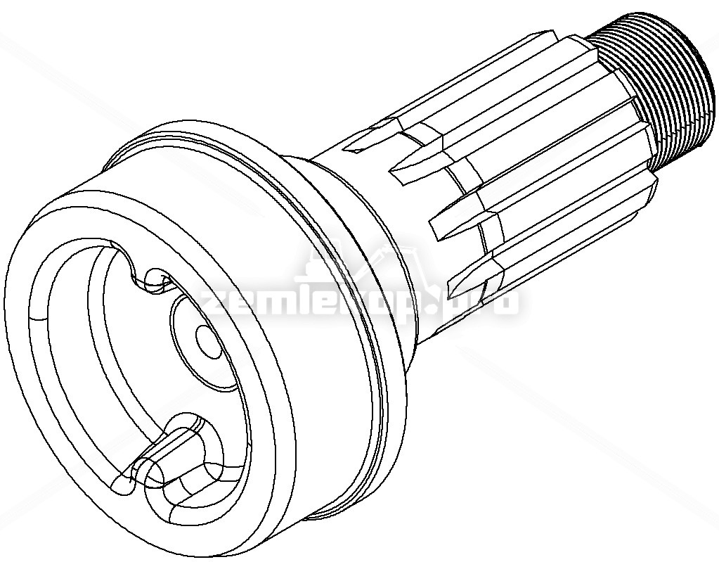 4-53-341 MIDSHIP TUBE SHAFT