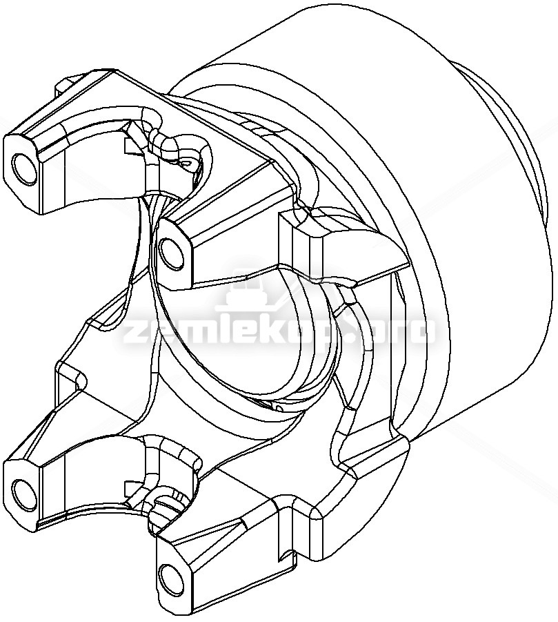 5-4-9611-1XM END YOKE ASSY.