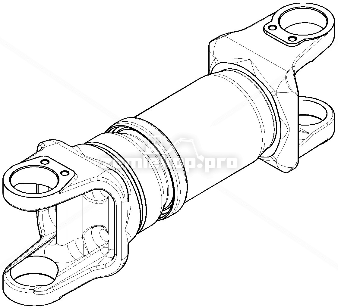 58-170091170141X2 YOKE SHAFT ASSY