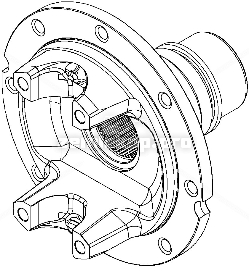 6-4-10001-1XM COMPANION FLANGE