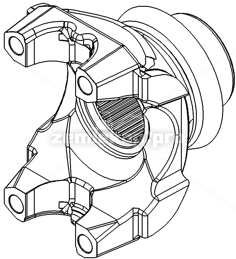 6-4-9321-1XM END YOKE