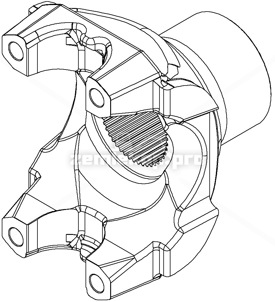 6-4-9761-1M END YOKE