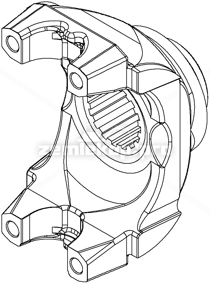 6.5-4-1891-1 END YOKE