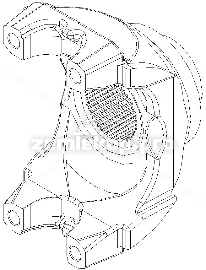 6.5-4-3591-1 END YOKE