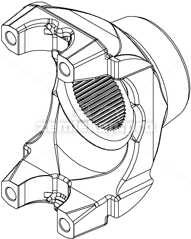 6.5-4-4631-1 END YOKE