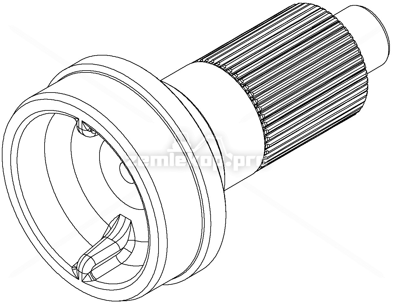 6.5-53-171 MIDSHIP TUBE SHAFT