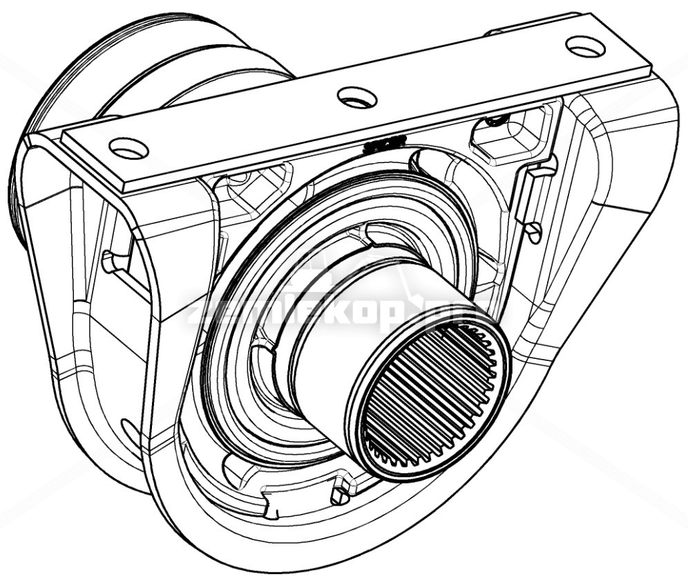 6613750800230 SLEEVE MUFF ASSY