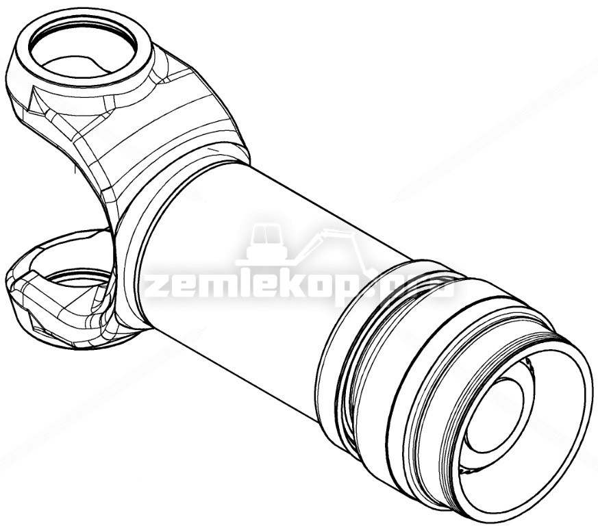 66873070801130241C YOKE SHAFT + SLEEVE MUFF WITH 3.1 CERTIF