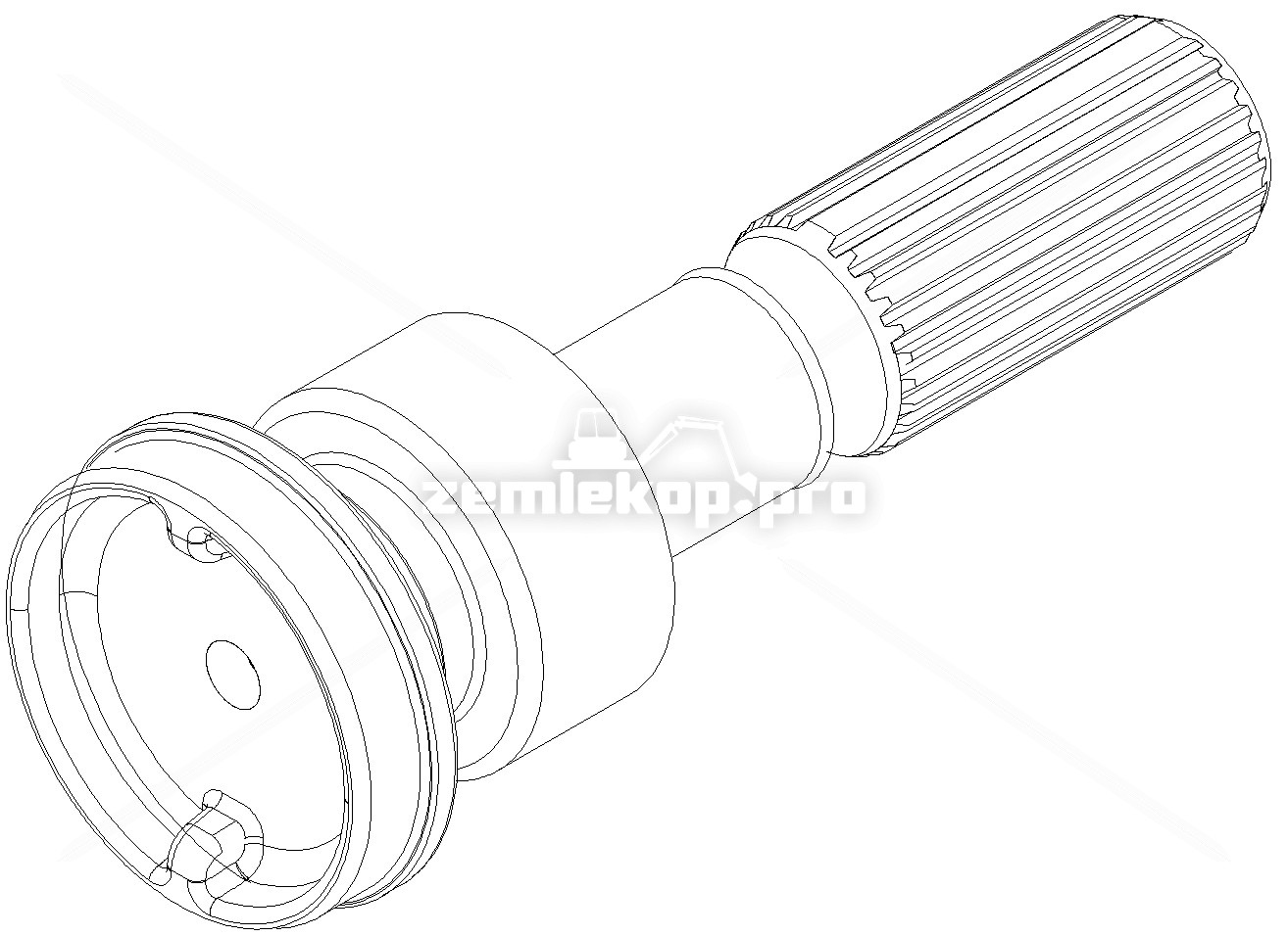 70-40-81X TUBE SHAFT ASEMBLY