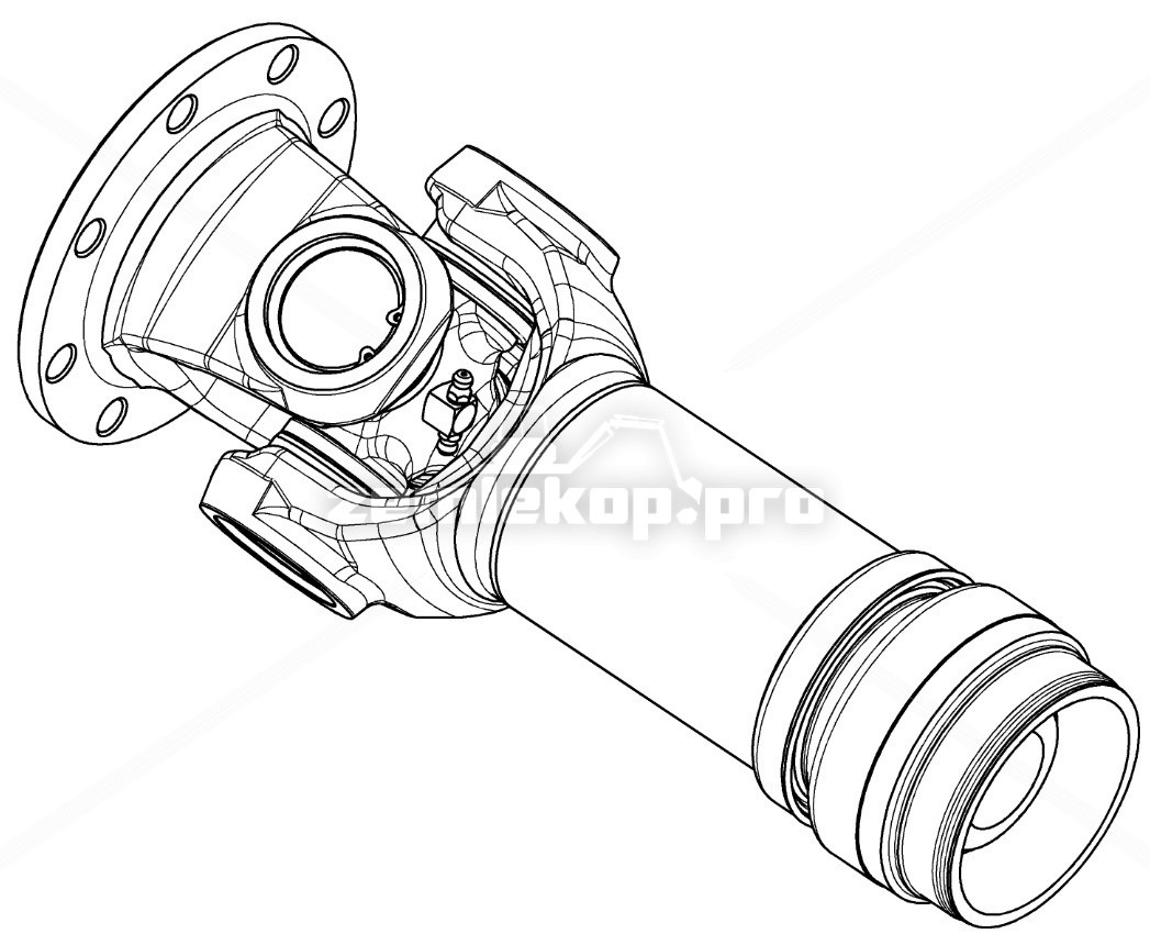 76871507012100163 SLIP JOINT A=120mm