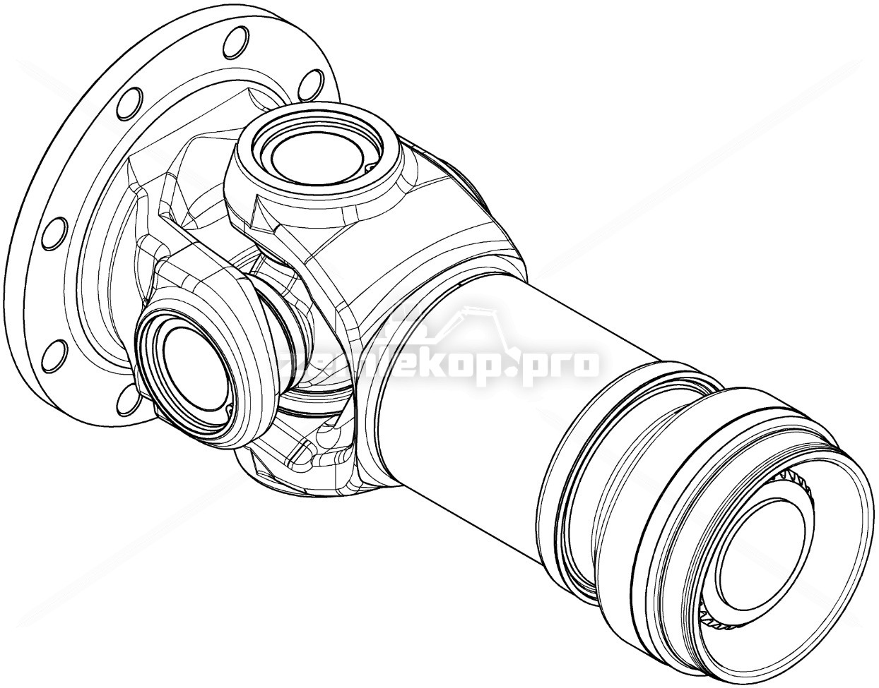 76876507012030315 SLIP JOINT  A=225mm