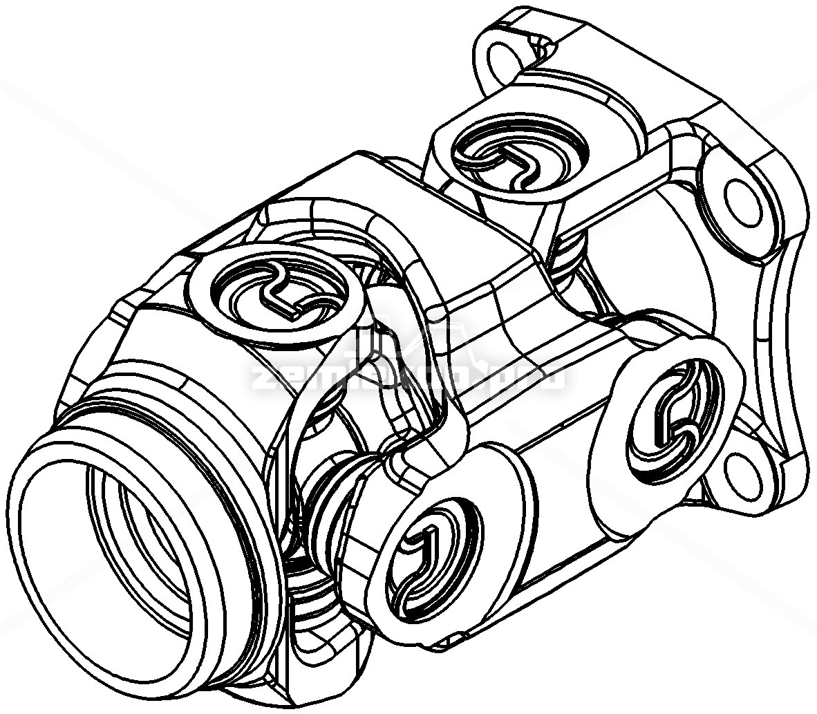 920648 DOUBLE CARDAN JOINT (TIGH