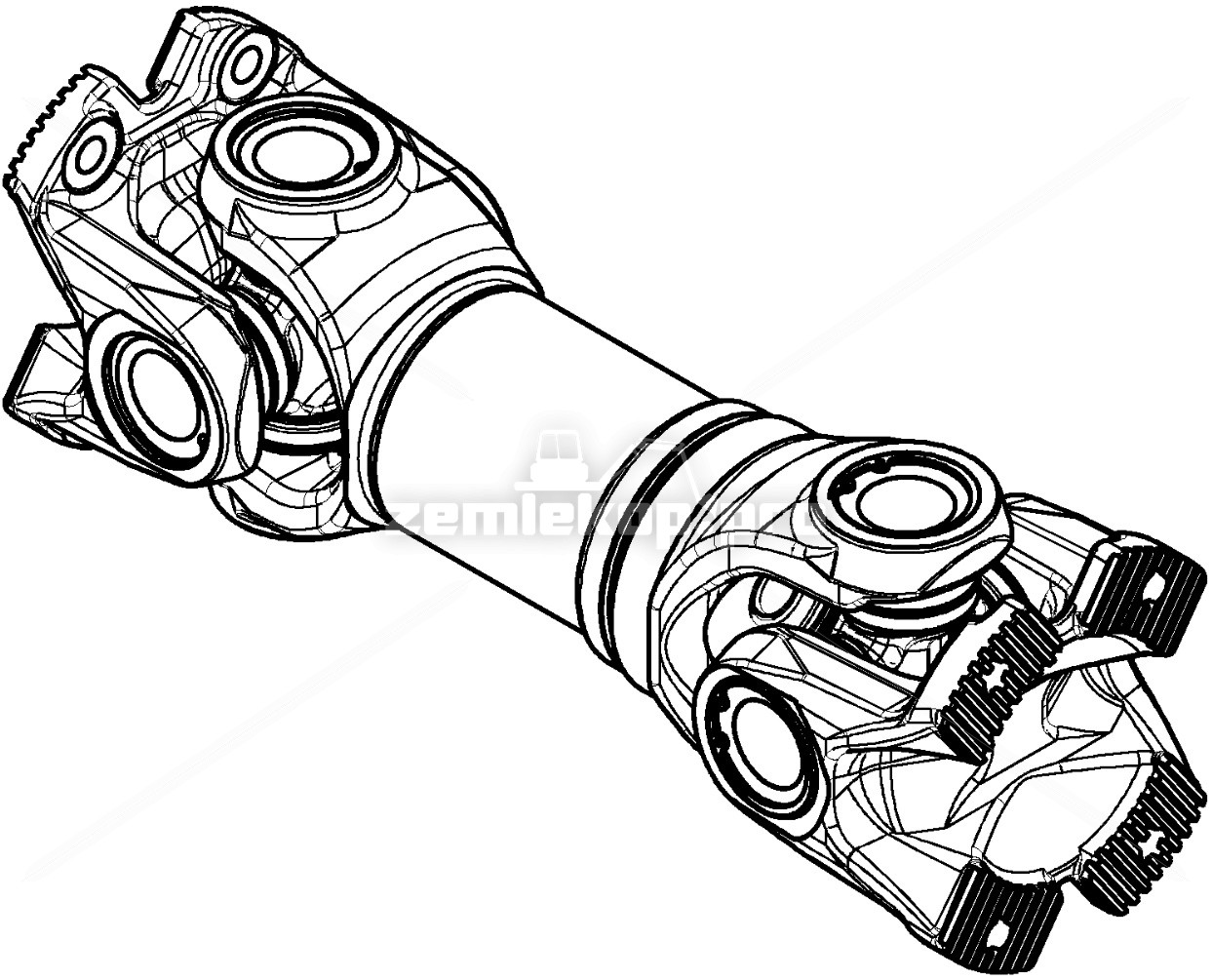 96875503005260517 short coupled shaft