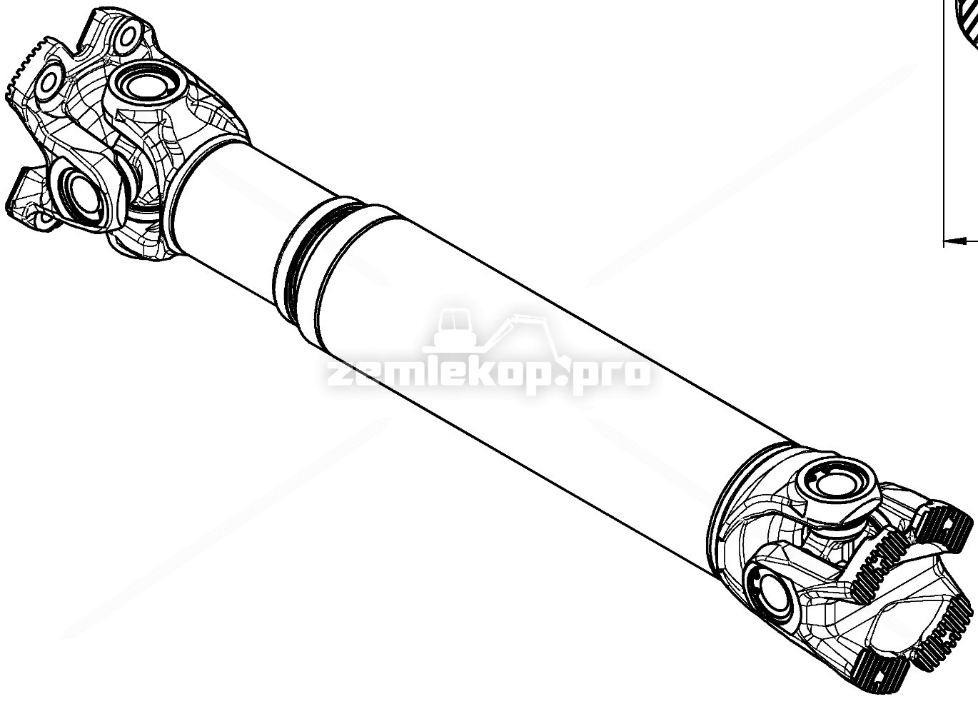 D-15009-00 DRIVESHAFT