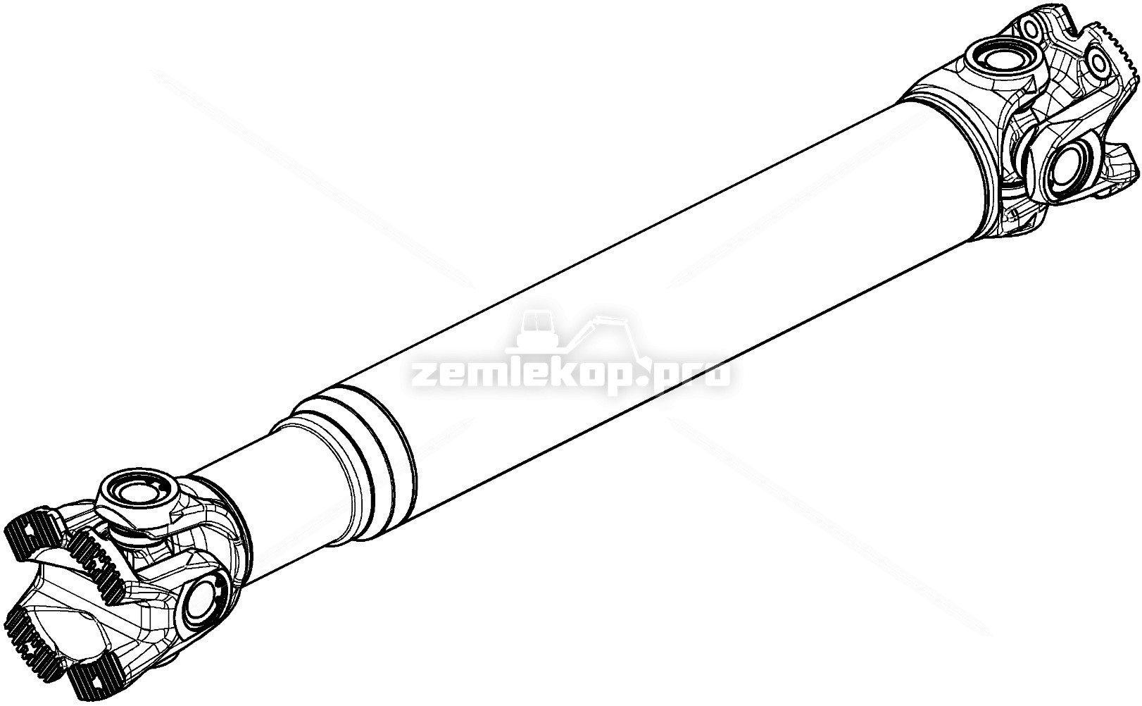 D-15499-00 Compact Plus 2040 Driveshaft