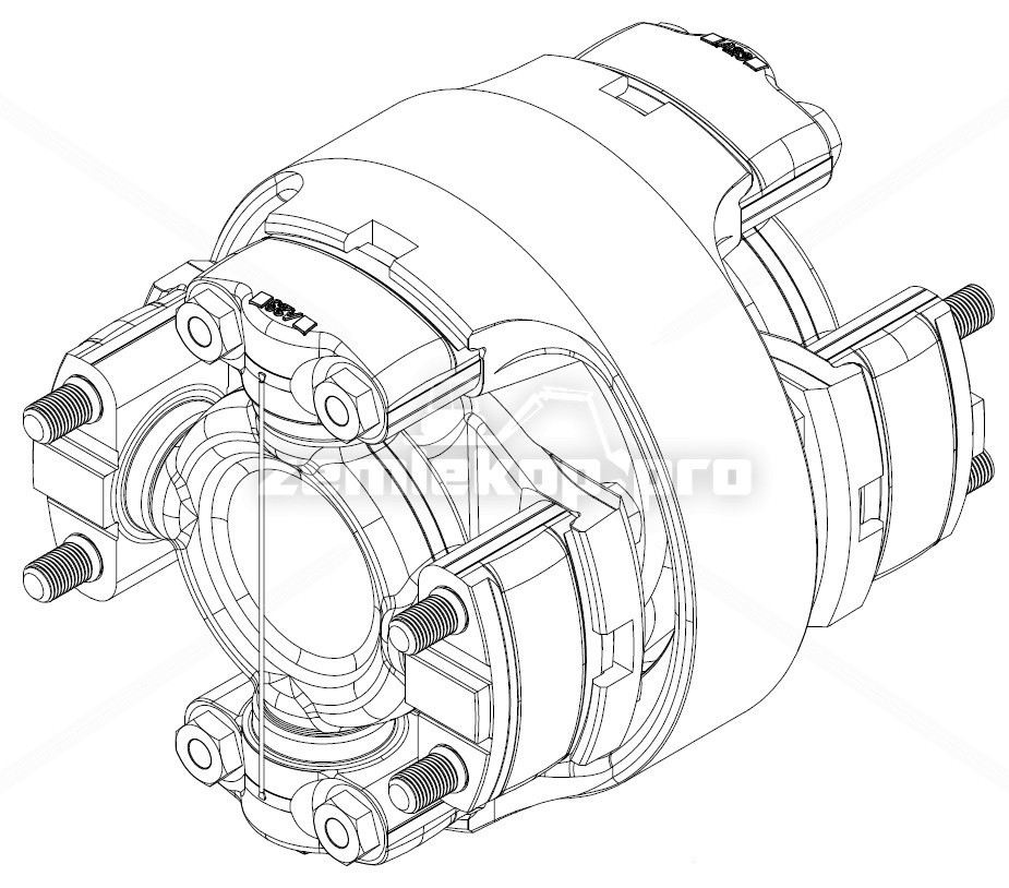 N-10019-00 DOUBLE JOINT NOCKLE WING STYLE