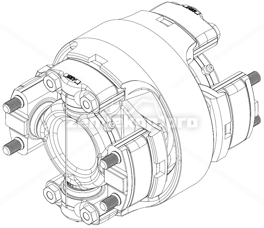 N-10024-00 DOUBLE JOINT NOCKLE WING STYLE