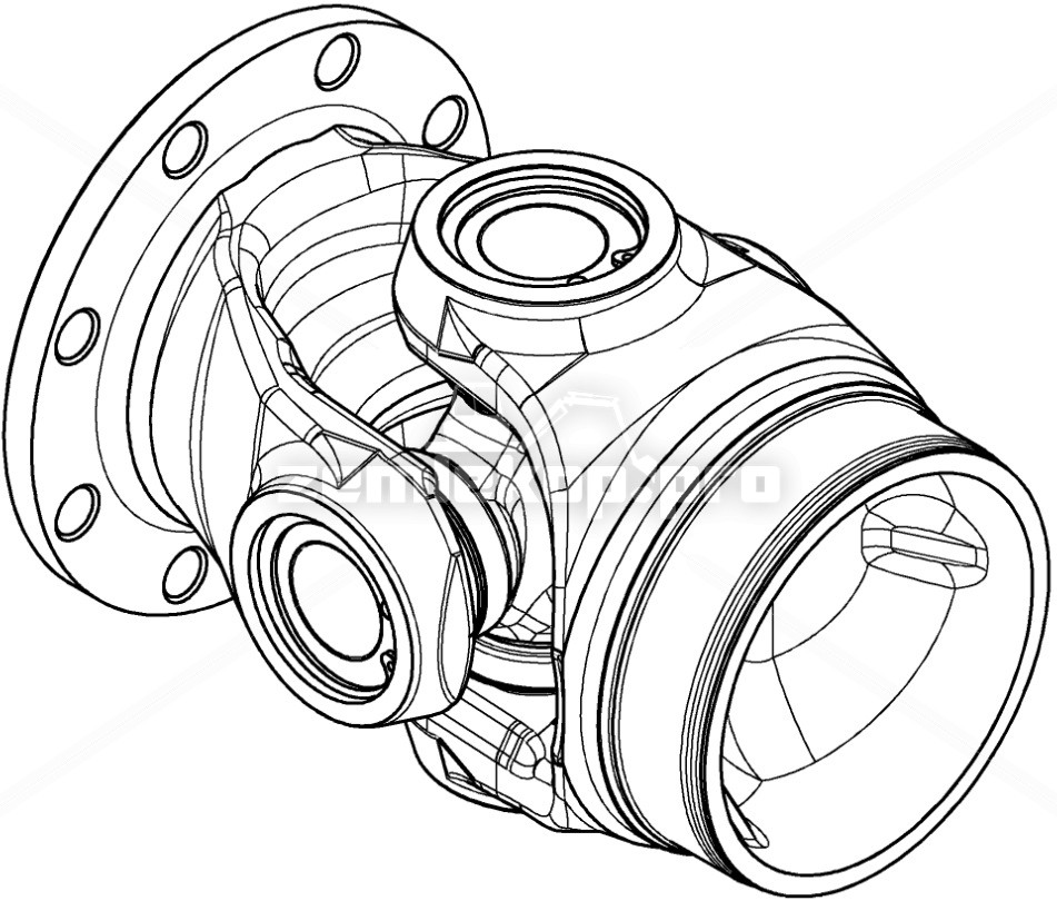 P-10001-00 Fixed Joint DIN