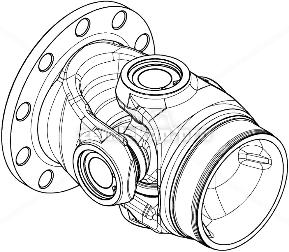 P-10002-00 Fixed Joint DIN
