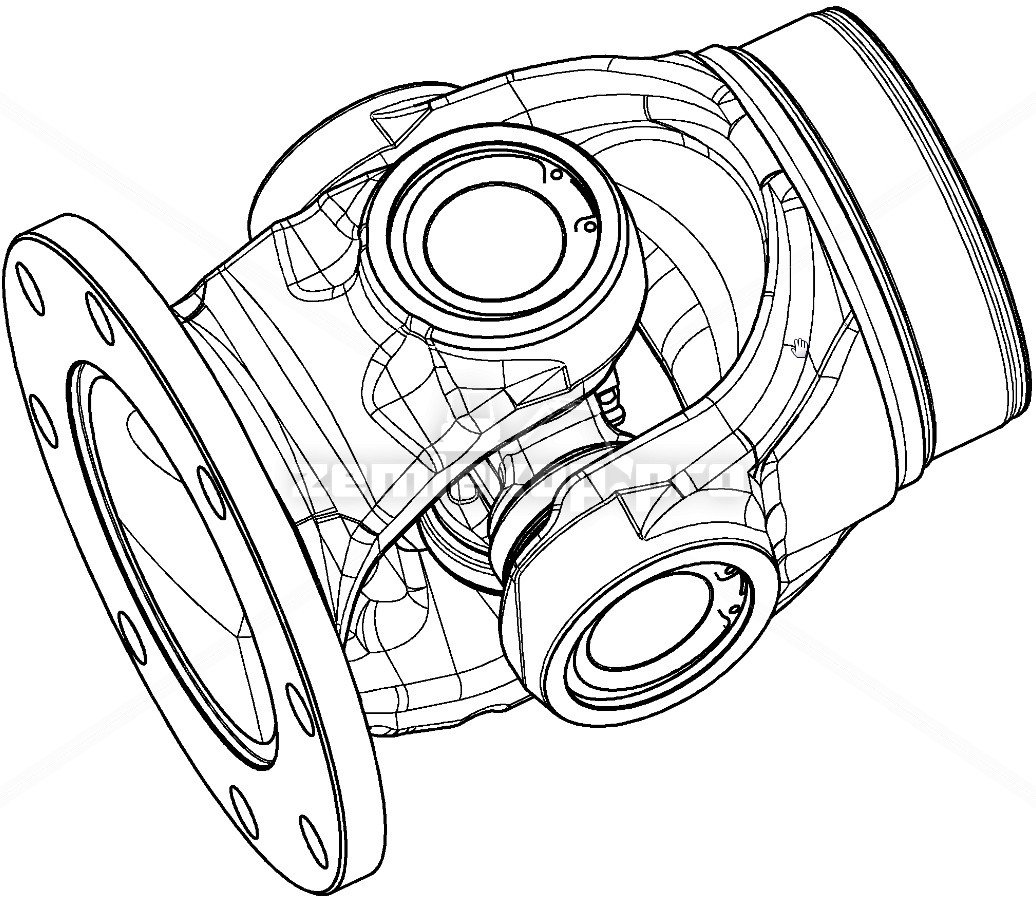 P-10003-00 Fixed Joint DIN