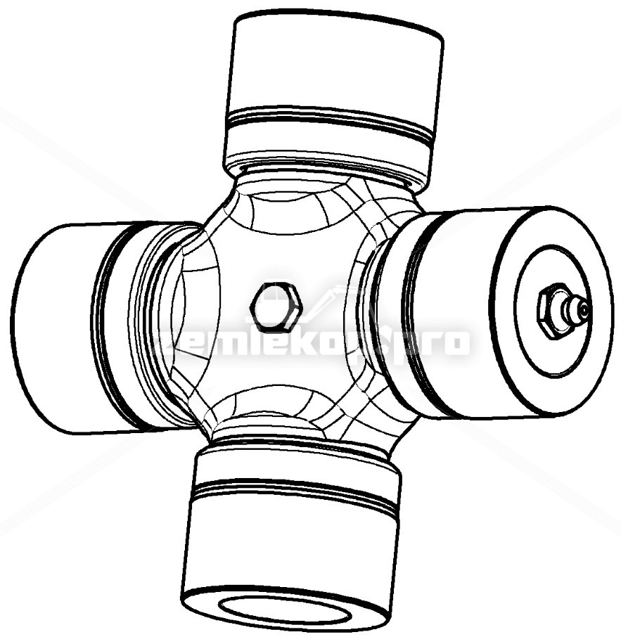 U-10102-00 Compact Plus U-Joint