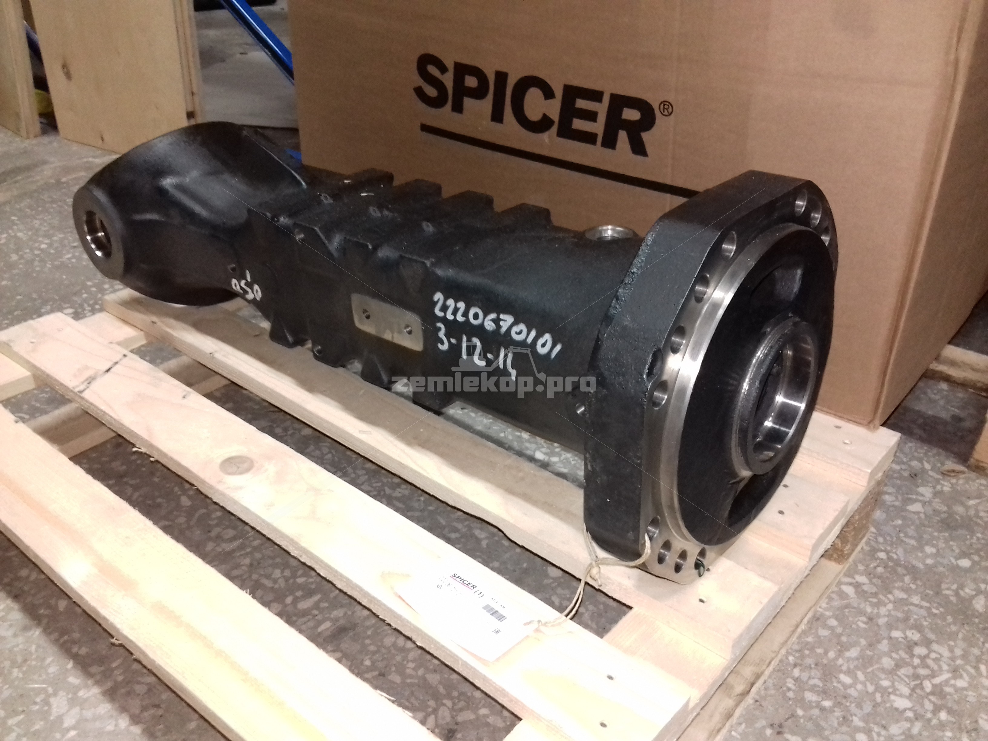 222.06.701.01 Корпус моста DANA